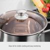 SULE Thickened Stainless Steel 26cm Stock Pot