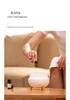 Silk Brocade Aromatherapy Humidifier with Remote Control - Desktop Essential Oil Diffuser for Bedroom.