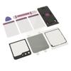 Back Glass Replacement Back Cover Glass Housing Door with Pre Installed Tape Camera Lens Tools for Galaxy Z Flip 5 Z