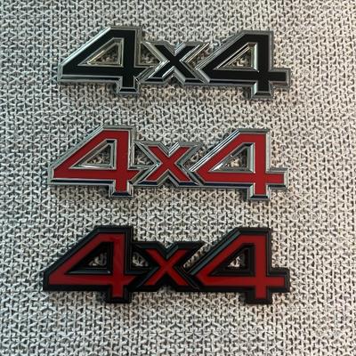 1pc Metal Badg  4x4 Vehicle Emblem Durable Vehicle Modification Accessory Enhances Aesthetics Compatible with Multiple Car Models Stylish