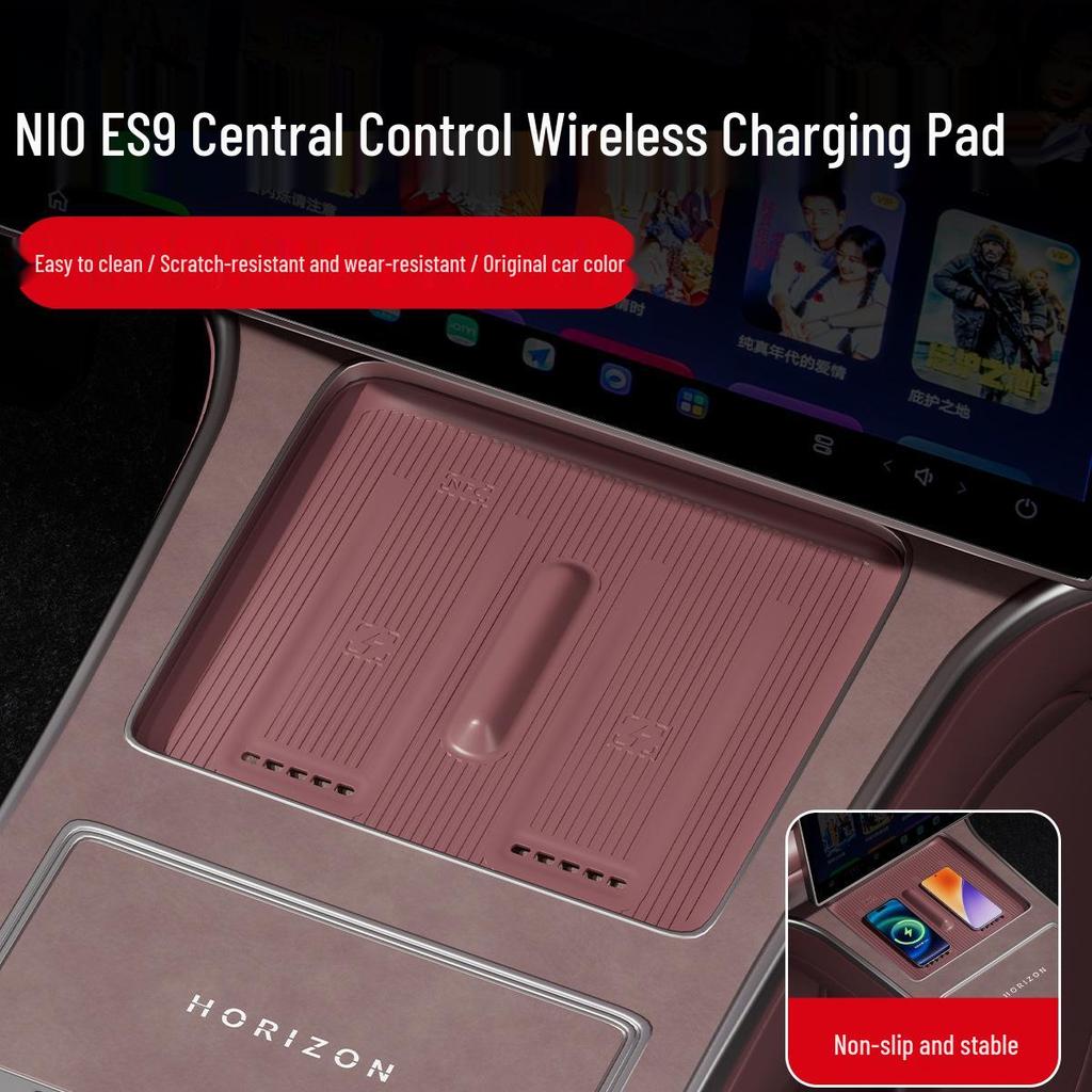 Nio ES9 Center Console Storage with Wireless Charging & Anti-Slip Pad