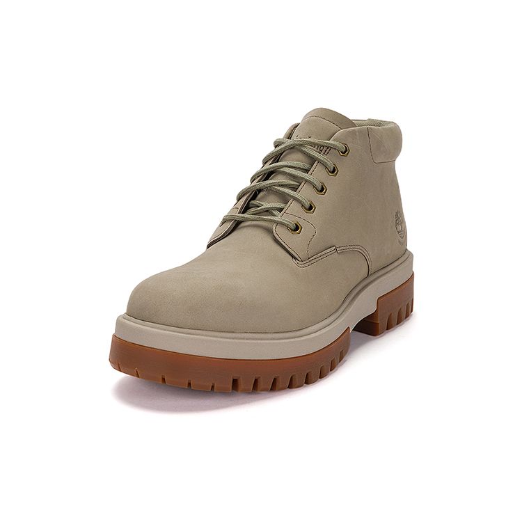 Timberland Durable Soft Sole Waterproof Ankle Outdoor Boots Men boots Light-Gray-Brown A68MSW