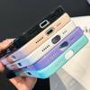 Clear Candy Color Bumper Case For iPhone 16 15 14 13 Mini 12 11 Pro Max XR XS X Plus Soft Bumper Shockproof Hard Back Cover