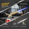 Ergonomic Auto Ignition Gas Welding Torch Adjustable Flame Burner for Brazing Cooking Camping BBQ Home Repair Jobs