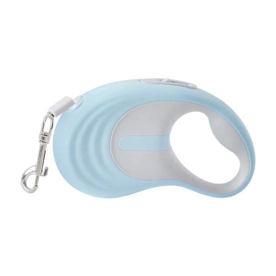 

Выдвижная Поводок для Собак 5 м Прочный Шнур Поводок для Животных Без Запутывания с Ручкой Управление Одной Кнопкой для Безопасных Прогулок Маленькие и Средние Собаки 5m синий