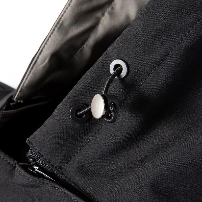 MONTAGUT Men's Detachable Hood Waterproof Breathable Jacket