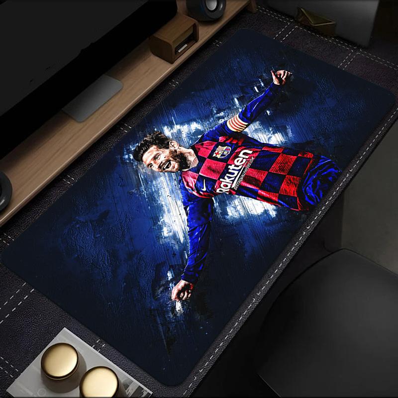 Argentina Football Star Messi Mouse Pad, Rubber Base, Esports Desk Mat, Mouse Pad for Gamers and Office Use, Gaming Desk , Easy To Clean Mat