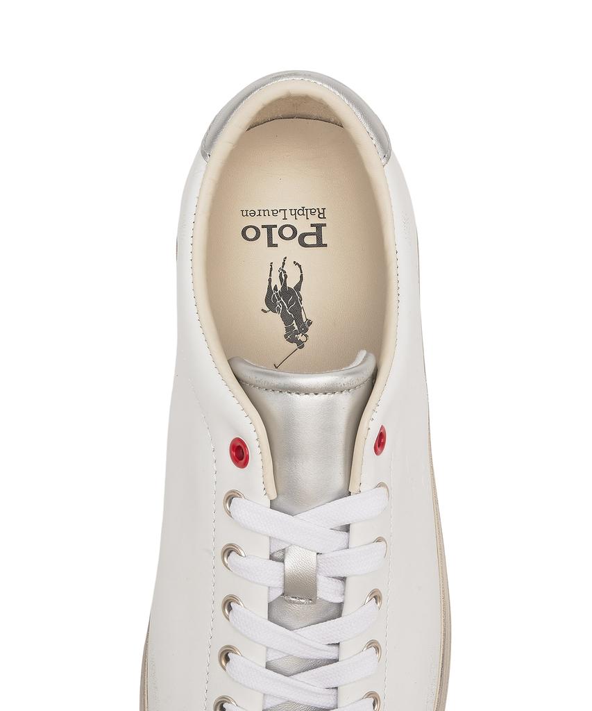 Polo Ralph Lauren Longwood Leather Sneakers - White