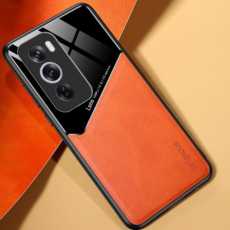 Magnetic Suction Holder Case For OPPO Reno 12 Pro 5G Reno12 F FS 5G Protective Cover Shockproof Frame Coque Fundas