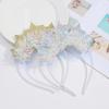Silver White Star Party Headpiece Fashionable And Eye Catching Headband For Women And Teens Weddings And Performances