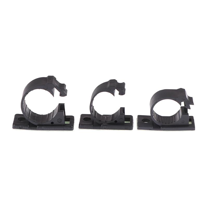 20 Peças Clipes Organizadores de Cabos Autoadesivos Suporte de Fios para Gerenciamento Enrolador de USB Grampo de Fio para Mesa Ajustável Ly-4/6/8/10/11/12