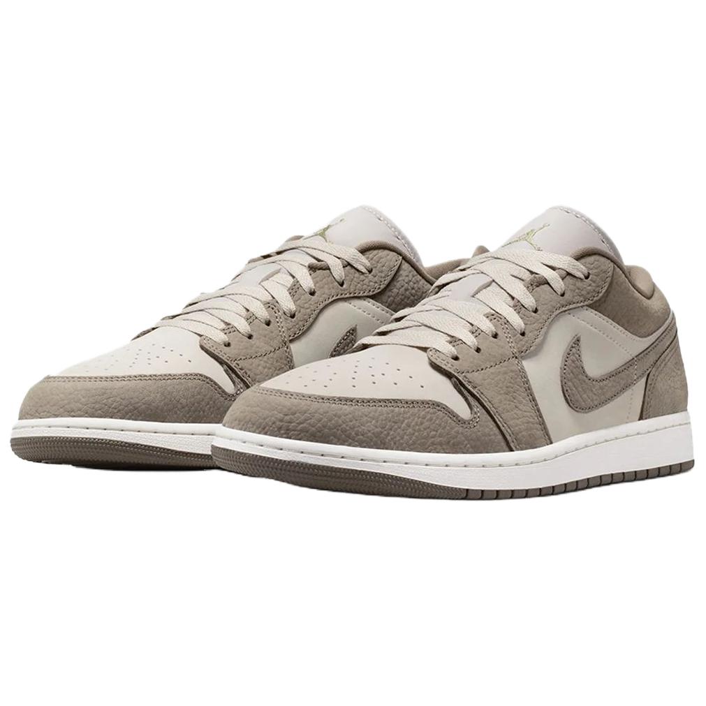 Jordan Air Jordan 1 Vintage Basketball Shoes Unisex Low Top Olive Gray IU7552-040
