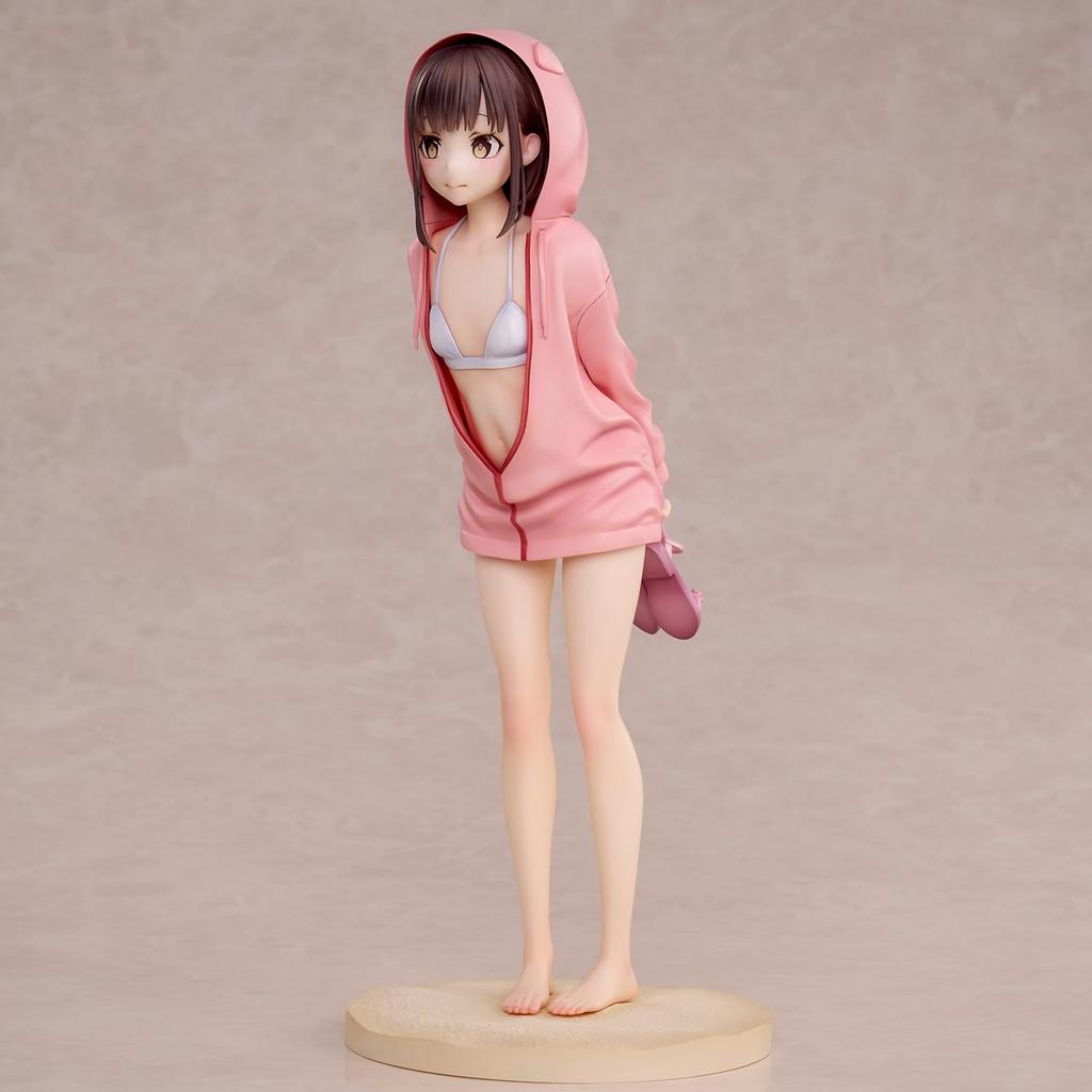 Jonsun Illustration Parka PVC ABS Painted Complete Figure "Swimsuit Misaki" Non-scale &