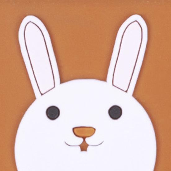 Cartoon Animal Door Stopper for Wall Self Adhesive Door Knob Stopper Wall Protector Quiet Shock Absorbent Round Square Door Handle Bumper Guard