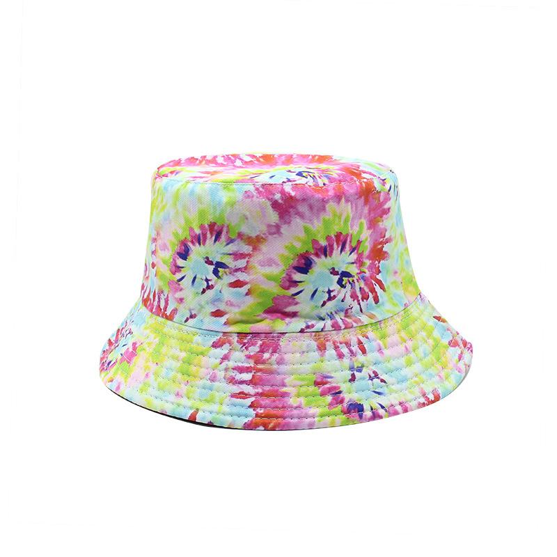 3D Printed Men'S Casual Bucket Hat Versatile Flat Top Wide Eaves Women'S Sunshade Bucket Hat
