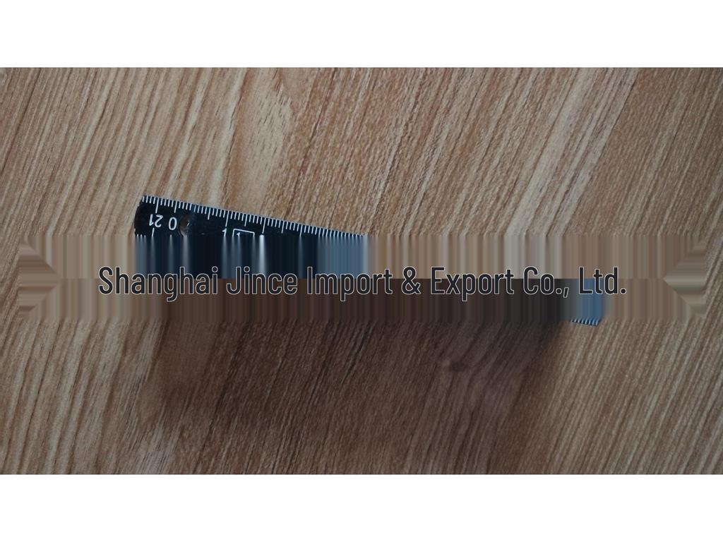 Cross-Border 1-Meter ABS Black Folding Ruler with 10 Folds