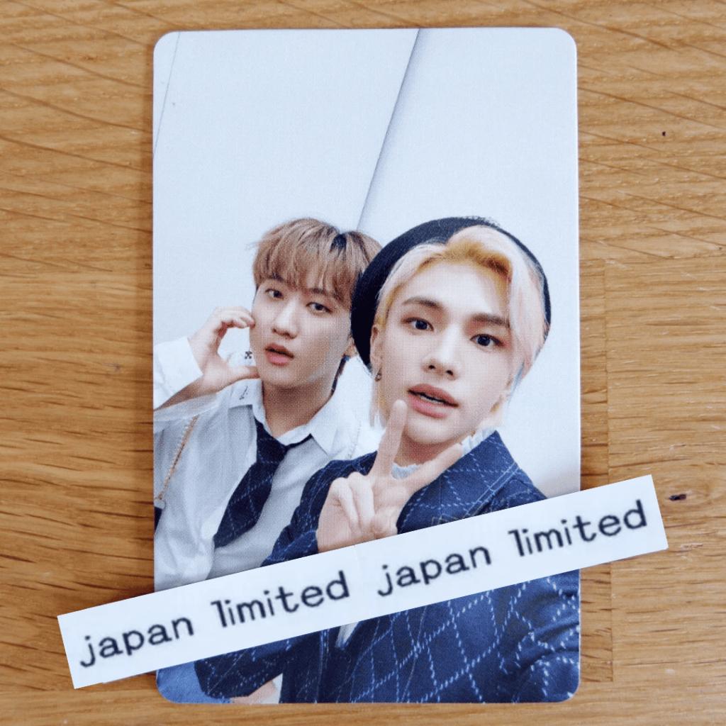 STRAY KIDS JAPAN CIRCUS OFFICIAL PHOTO CARD A B STANDARD FC ver. TOWER RECORDS HMV FC UNIT STAY