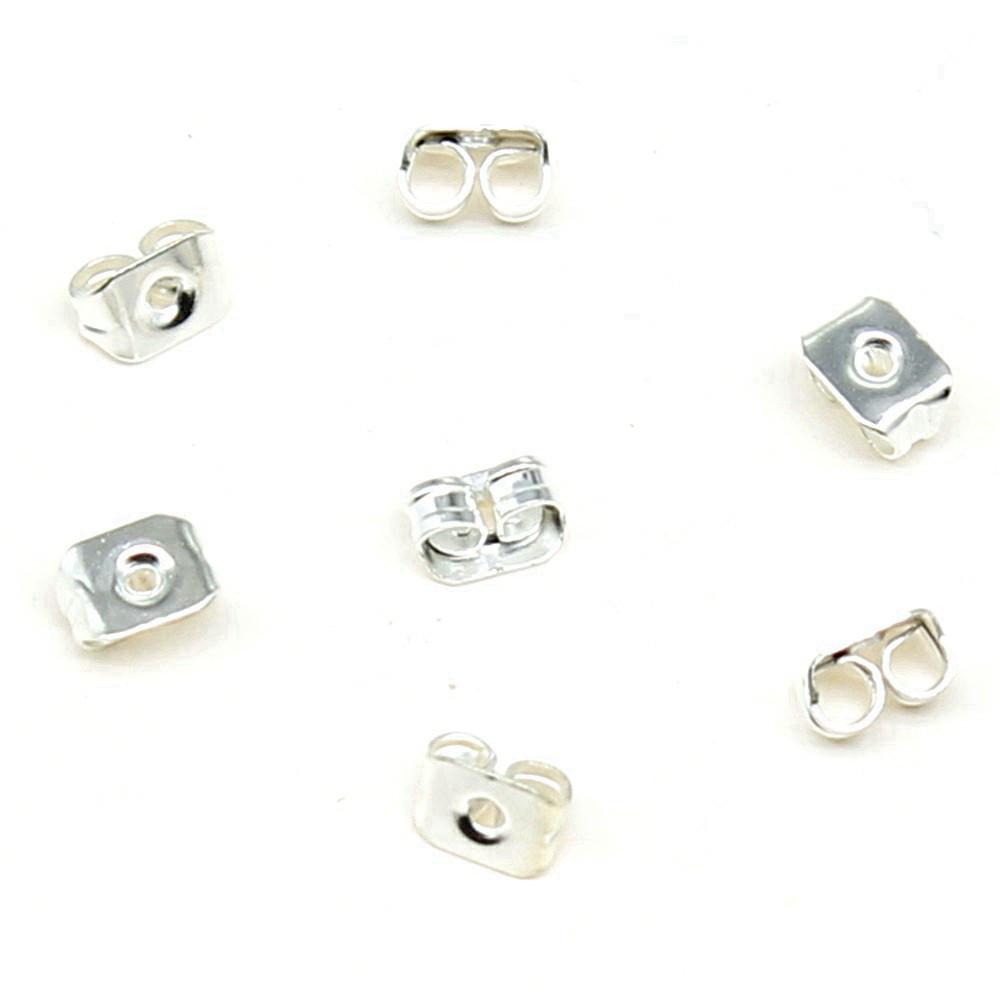 Clear Rubber Earring Backs Safety Stoppers For Stud Earrings Ear Hooks Studs