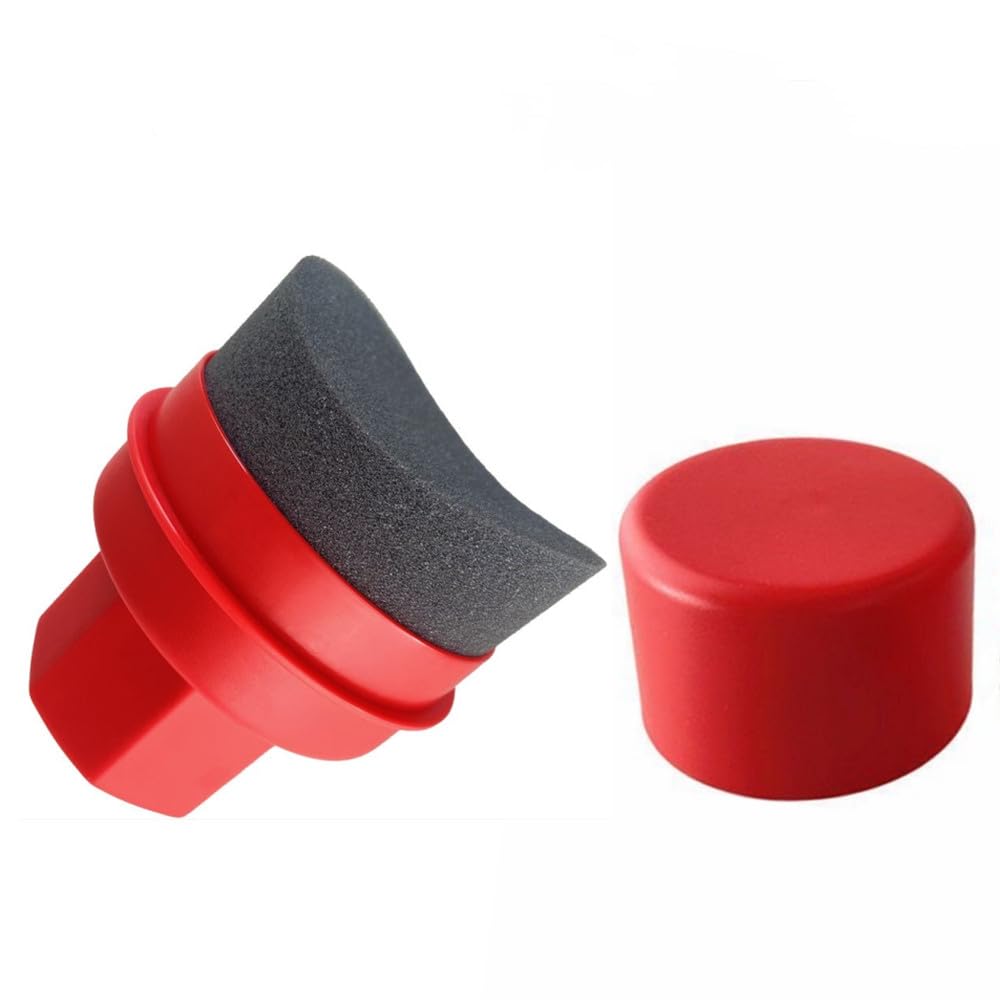 

GYWHOOFT Car Applicator Pad, Tire Dressing Applicator Pad | Ergonomic Applicator Pad 8.5*12cm красный