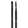 Pinceau à sourcils - nyx - nyx pro brush dual brow - double embout - précision - fibres synthétiques