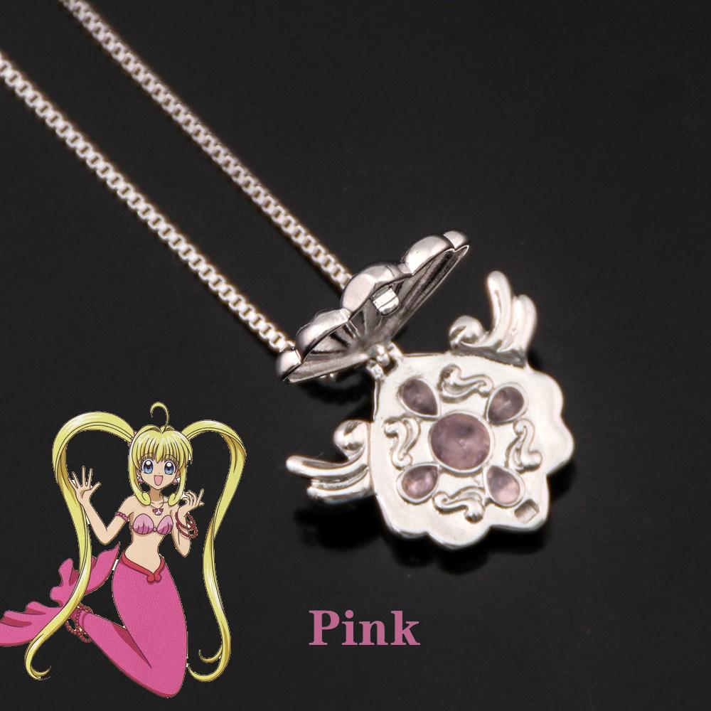 Anime Mermaid Melody Shell Necklace Pichi Pichi Pitch Luchia Karen Hanon Hosho Toin Rina Cosplay Pendant Jewelry Gift Prop