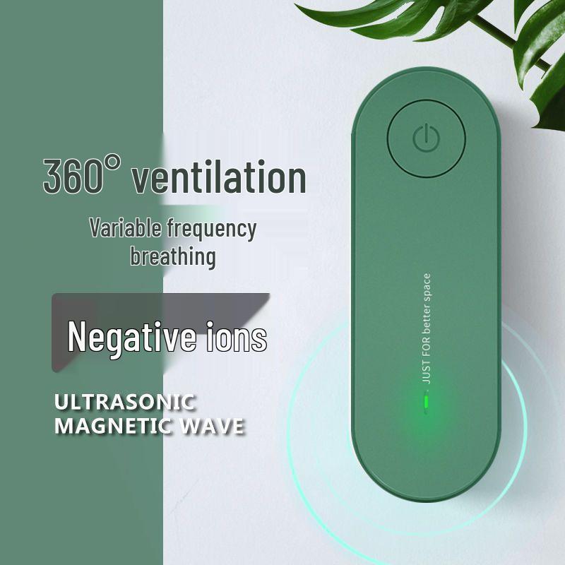 

Compact Air Purifier with Negative Ion Technology: Removes Formaldehyde, Odors, Smoke, Dust, and Pet Dander for Home and Bedroom.