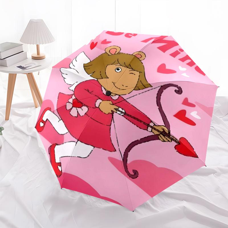 Arthur Fashionable Automatic Opening/Closing Folding Umbrella. Portable and Foldable, Ideal for Gift, Travel, and Daily Use.