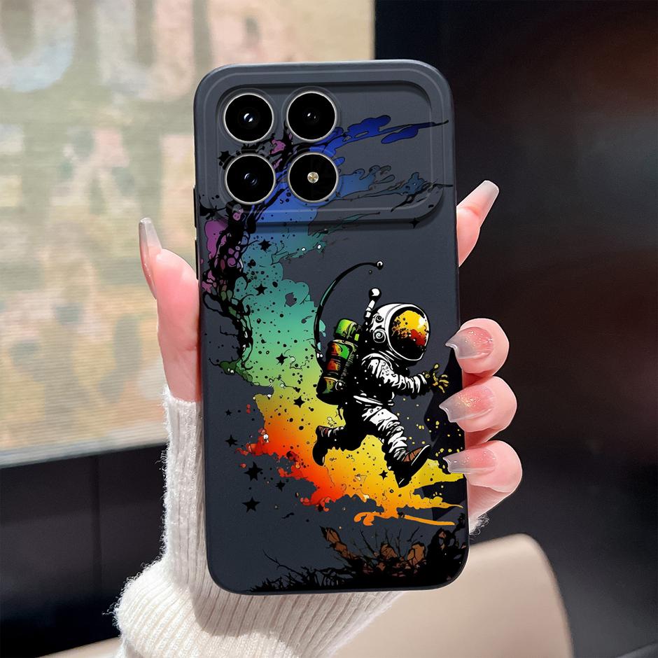 

Case For Xiaomi Poco F8 Pro Ultra Cute Cartoon Cats Soft Liquid Silicone Shockproof Back Cover For XiaomiPocoF8Pro F8Ultra Funda Xiaomi Poco F8 Pro