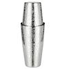 2 Piece Set Etched Pattern Boston Shaker Metal Cocktail Shaker Set Cocktail Making