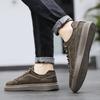 Fashion Genuine Leather Italian Casual Shoes Men's Lace Up Oxford Shoes Outdoor Jogging Shoes Office Men's Dress Shoes Large Size 36-45