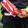Fotbalový roh Plastová trubka Vuvuzela Nízký hlas Fanoušci povzbuzují Fotbalový vzduchový roh Reproduktor Povzbuzovací rohy Stlačte pumpu Plynové vzduchové rohy