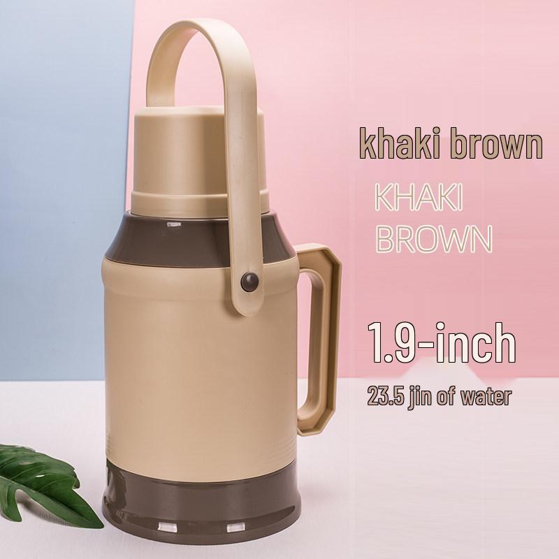Vintage Small Insulated Thermos Bottle for Warm Water & Tea