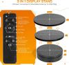 Remote Control Motorized Rotating Display Stand - 360° Electric Rotating Platform | 3-in-1 Sizes