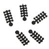 Reliable Carp Stopper Set with 50 Hook Stops Beads and 20 Boilies Bait Screws