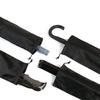 Long Strip Waterproof Drawstring Bag Black Oxford Fabric Storage Pouch for Yoga Mat Cool Mat Carpet Yoga Enthusiasts Fitness Use