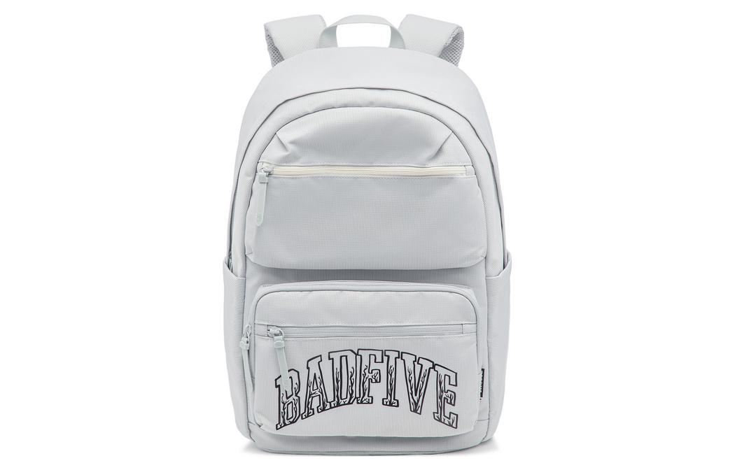 Li Ning Badfive Polyester Backpack Unisex Stone Gray ABST349-1 One Size