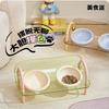 Dopamine Cat Bowl Neck Support Pet Food Dish Anti Spill Double Bowl Pet Supplies Hot Sale