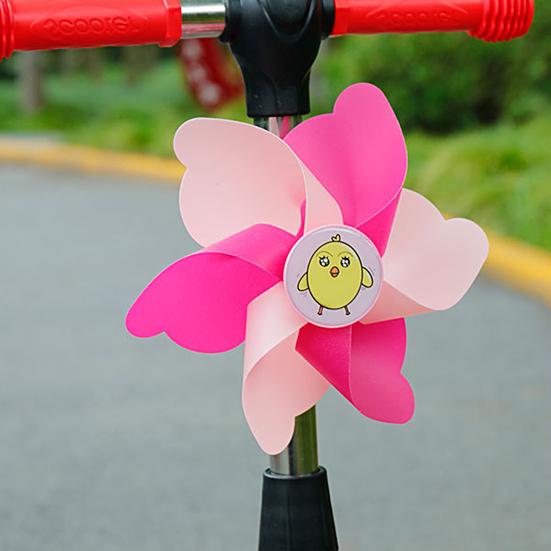 Cykel Vindsnurra Tecknad Färgstark Tofs Universell Flexibel Fläktblad Dekorativ Lång/Kort Stång Utomhus Barn Cykel Vindsnurra Cykelstyre