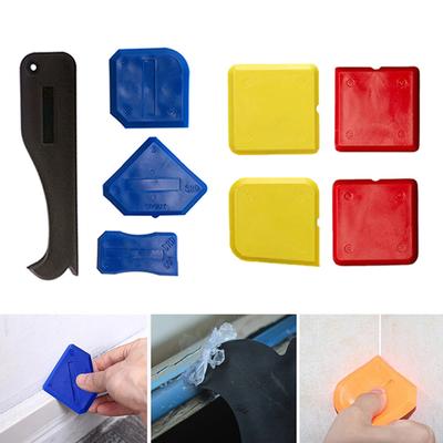 4 Piezas Esparcidor de Sellador de Ventana Puerta Herramienta de Calafateo Espátula Raspador Herramienta de Limpieza