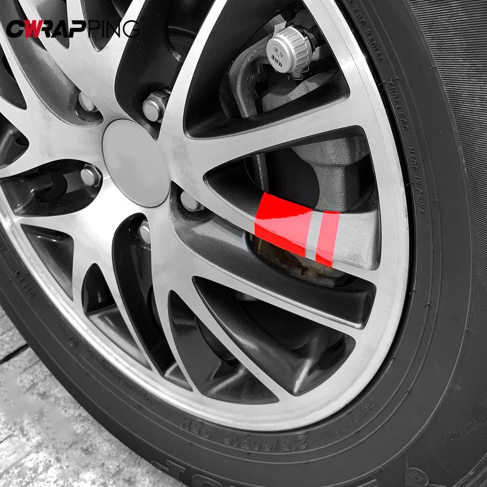 Car Wheel Reflective Stickers Auto Safety Warning Sticker Reflector Protective Strip Film for Trucks Auto Motorcycle Stickers