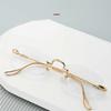 2PCSNew Fashionable Frameless High-definition Anti Blue Light Glasses Suitable For Both Men And Women Anti Fatigue Glasses20101