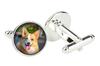 Cardigan Welsh Corgi - cufflinks in a box, handmade jewelry, product of the Art-Dog brand
