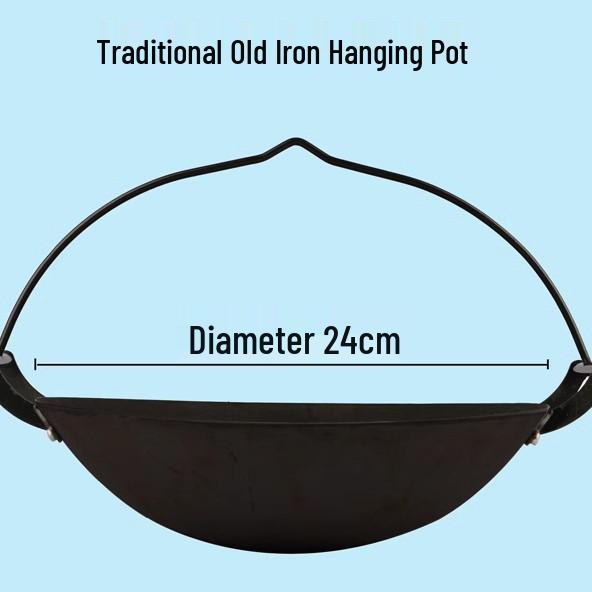 Hanging Pot Hot Pot Tableware - Traditional Style Yin Yang Camp Hot Pot