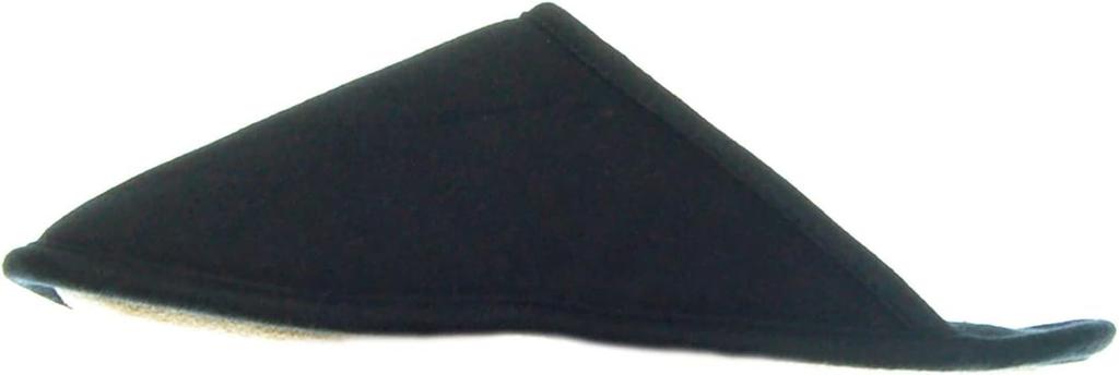 and easy to walk in Stylish 24cm Room Indoor and for Guests [Snoopy] Cute, comfortable, [Nippon Slippers] [Character] Black, (231651) Slippers, Shoes,