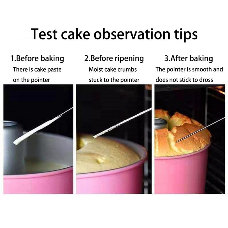 Edelstahl Back Test Sonde Cupcake Muffin Testen Praktisches Backspieß Werkzeug