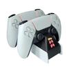 PS5 Controller Charging Station Dock with AI, Smart LED Indicator, Safety Chip Protection, Type C USB Port Dual Sense Controller