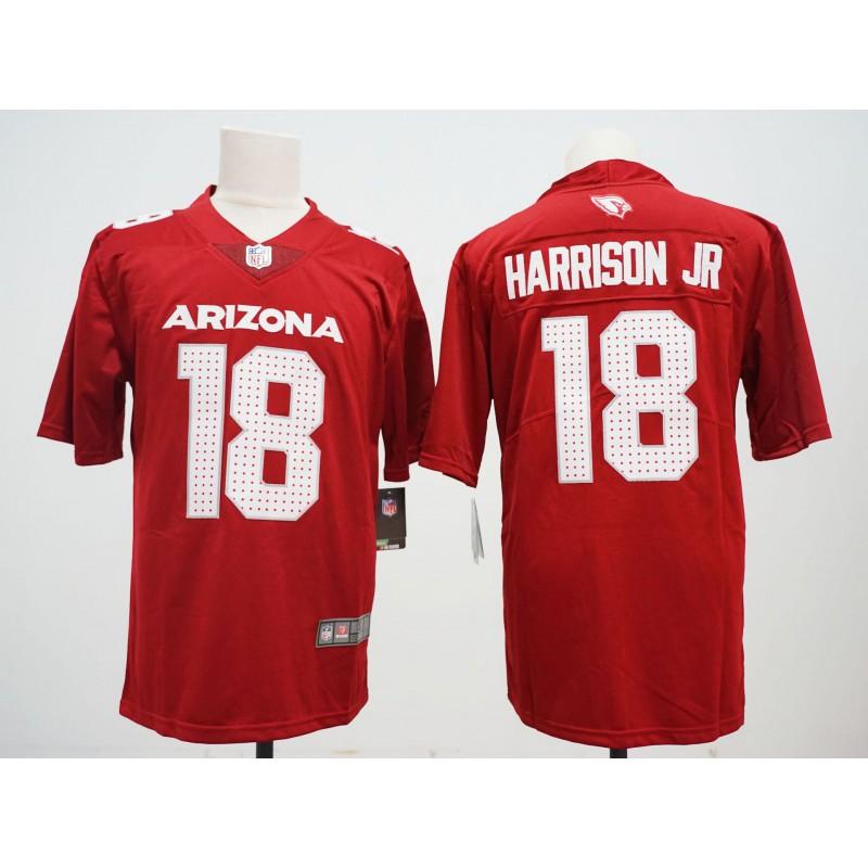 2026 NFL Arizona Cardinals Second Gen Embroidered Short Sleeve Football Jersey Mens Sports Game Top