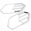 For Ford Kuga Escape 2017-2019 ABS Chrome Front Fog Light Lamp Hood Cover Trim
