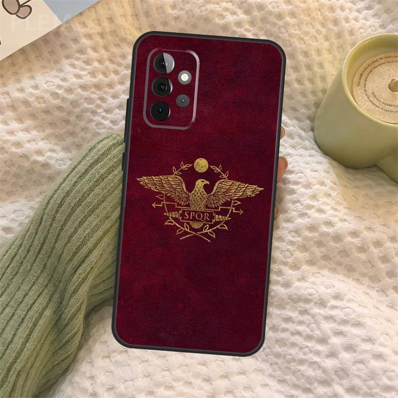 SPQR Roman Imperial Legion Case For Samsung Galaxy A35 A15 A55 A53 A33 A13 A36 A56 A26 A16 A22 A32 A52 A54 A34 A05 A06