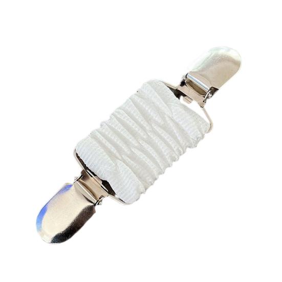 

Зажим для свитера «Утиный клюв» Эластичный Геометрический Гибкий Прочный Декор для одежды Ювелирное изделие Подарок Женский Модный Зажим для шали Брошь-булавка для улицы белый